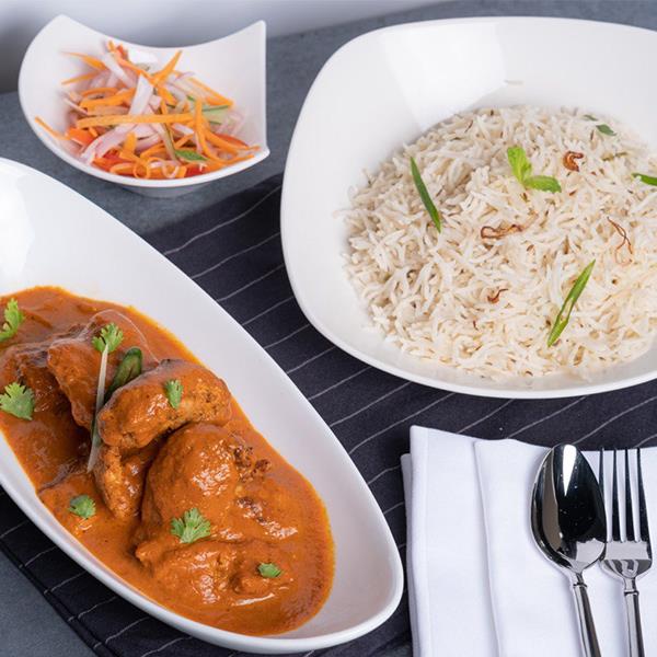 Butter Chicken with Upcycled Eggshell Salt