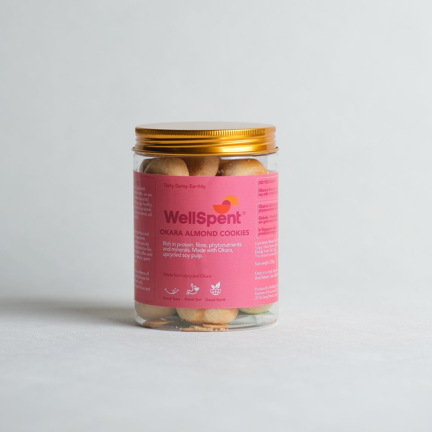 Okara Almond Cookies