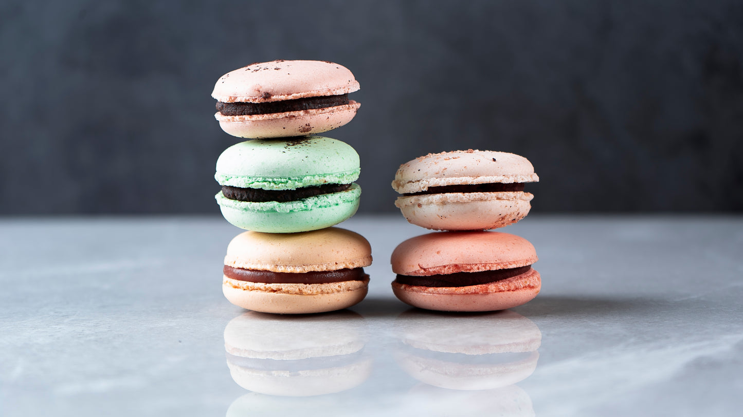 Assorted Macarons (10pcs) with Upcycled Spent Fillings