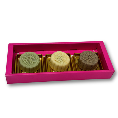 Snow Skin Mooncakes (3-pc box)