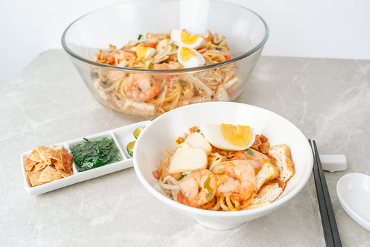 ExCoo Dry Laksa with Upcycled Prawn Shells